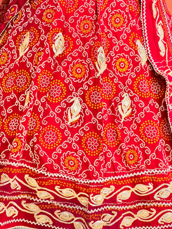 Pure Georgette Lehenga