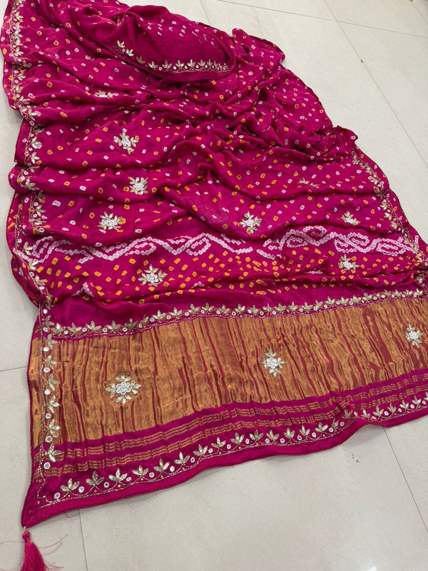 Gajji Silk Saree