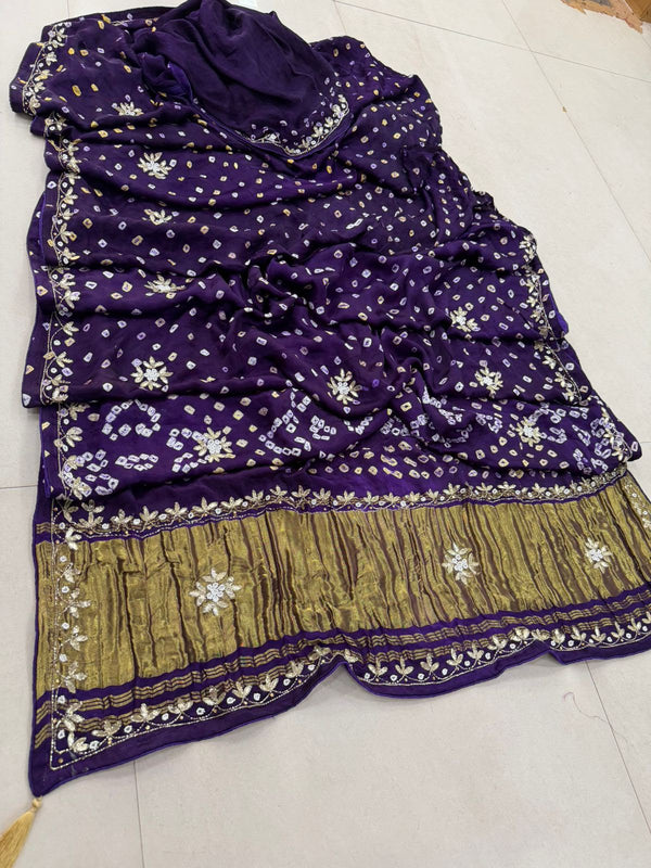 Gajji Silk Saree
