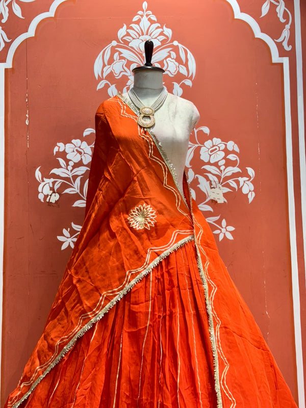 Gota Lappa Lehenga