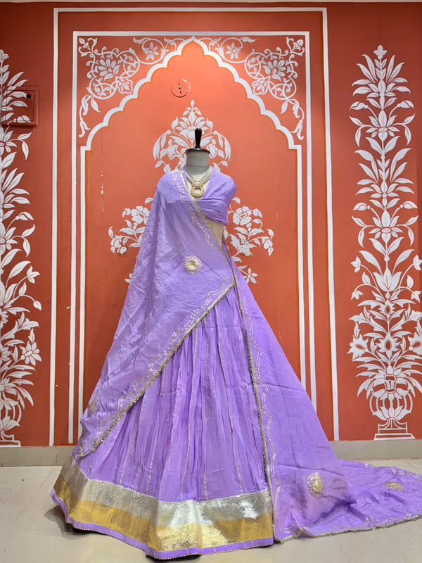 Gota Lappa Lehenga