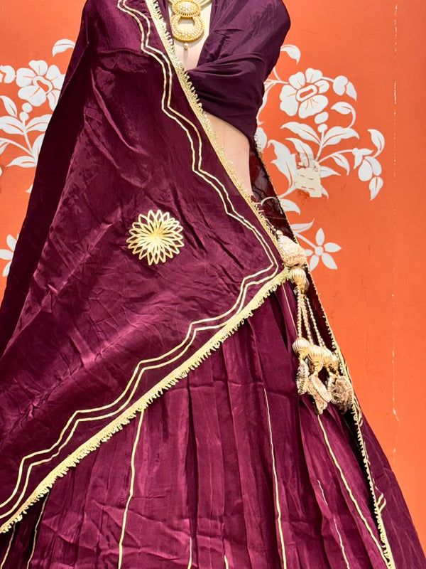 Gota Lappa Lehenga
