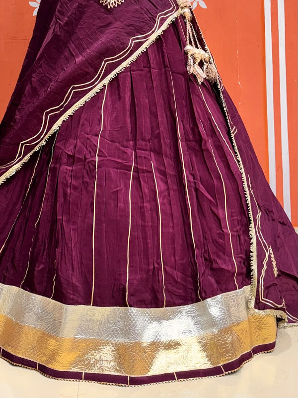 Gota Lappa Lehenga
