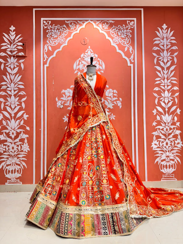 Rajwadi Lehenga