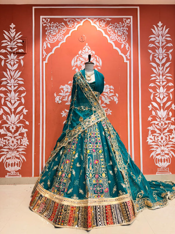 Rajwadi Lehenga