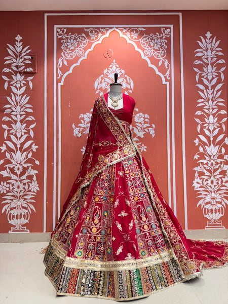 Rajwadi Lehenga