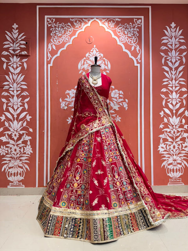 Rajwadi Lehenga