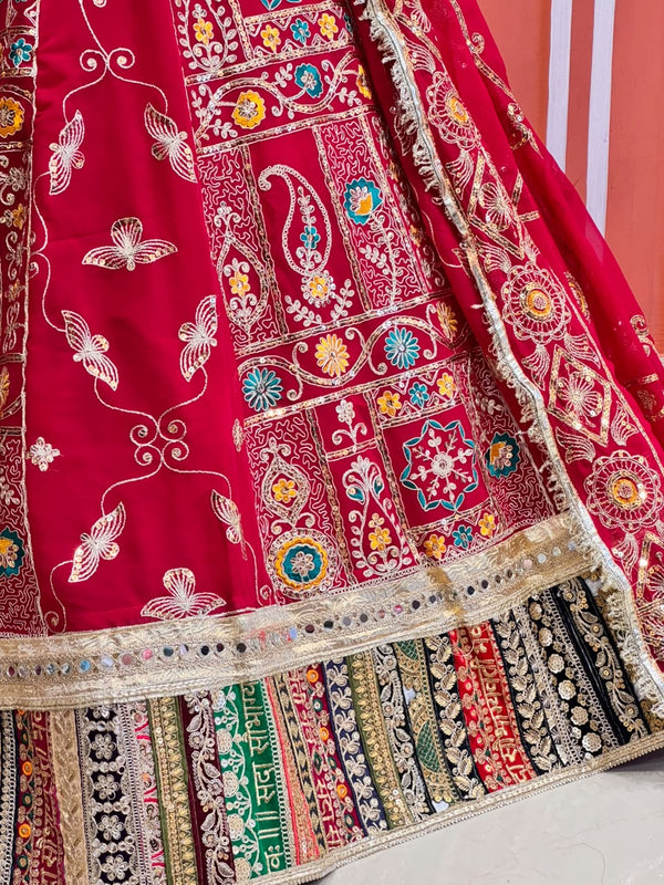 Rajwadi Lehenga