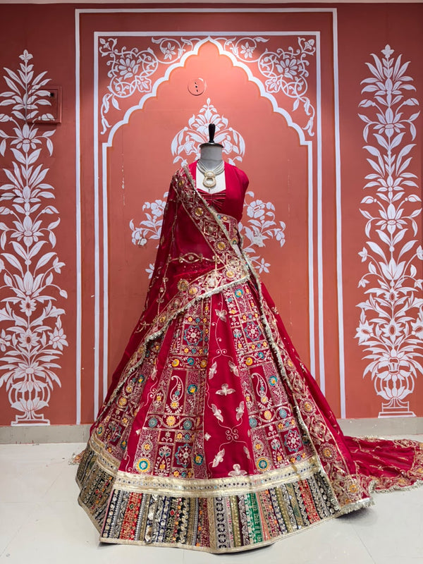 Rajwadi Lehenga