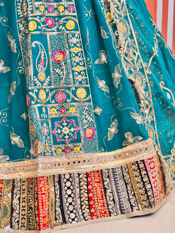 Rajwadi Lehenga