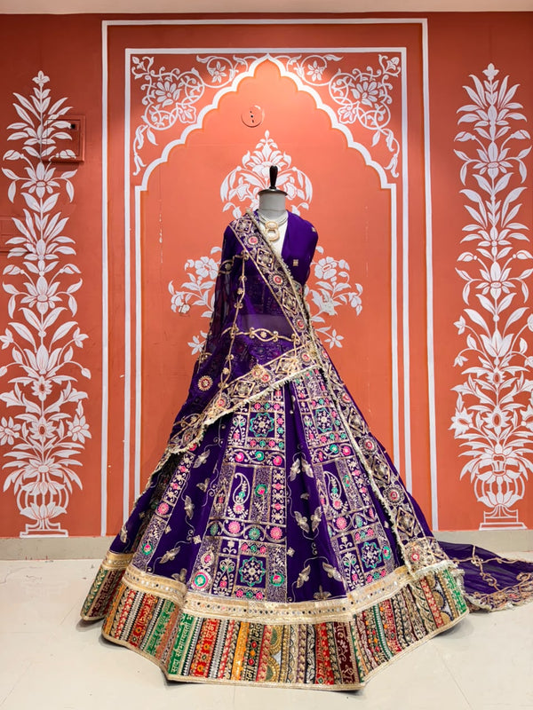 Rajwadi Lehenga