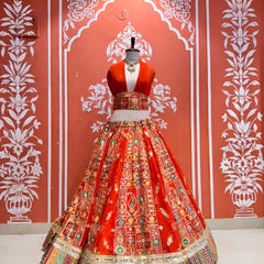 Rajwadi Lehenga