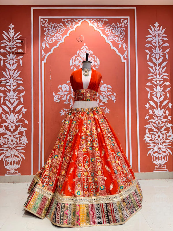Rajwadi Lehenga
