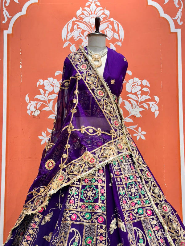 Rajwadi Lehenga
