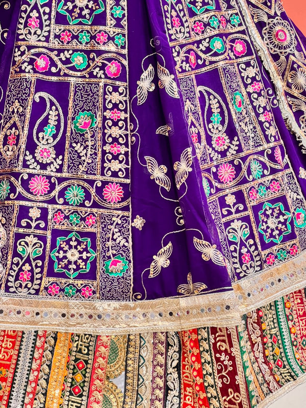 Rajwadi Lehenga