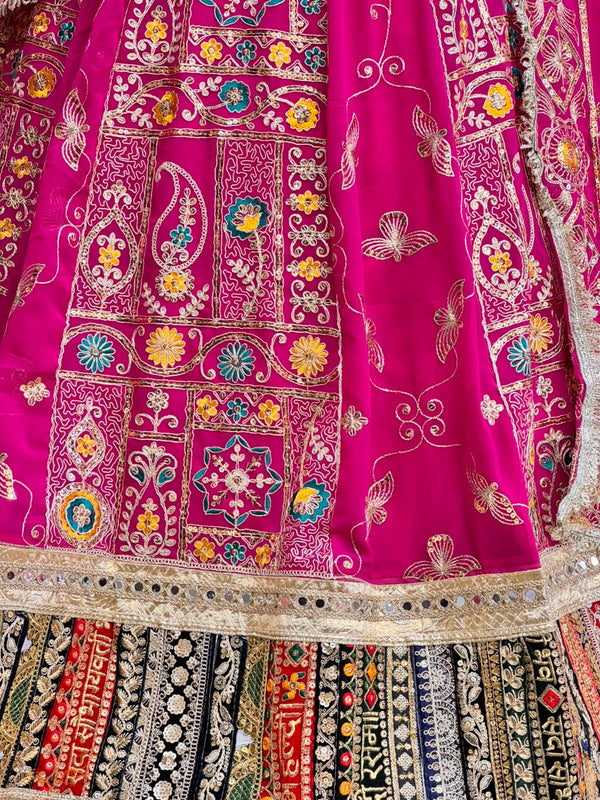 Rajwadi Lehenga
