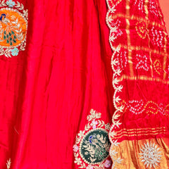Gajji Silk Lehenga