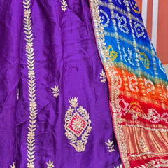 Gajji Silk Lehenga