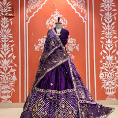 Gajji Silk Lehenga