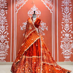 Gajji Silk Lehenga