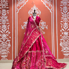Gajji Silk Lehenga