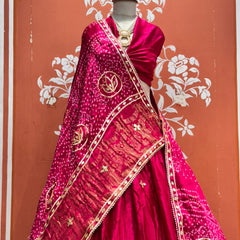 Gajji Silk Lehenga