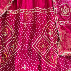 Gajji Silk Lehenga