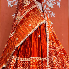 Gajji Silk Lehenga