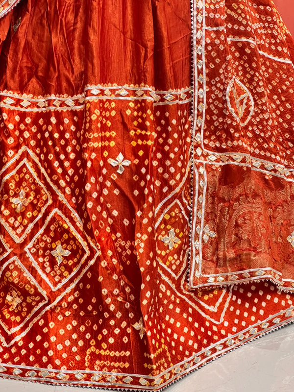 Gajji Silk Lehenga
