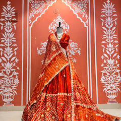 Gajji Silk Lehenga