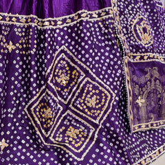 Gajji Silk Lehenga