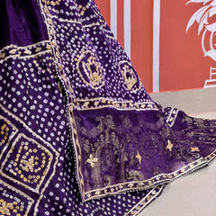 Gajji Silk Lehenga