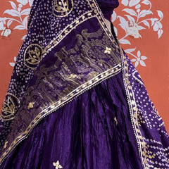 Gajji Silk Lehenga