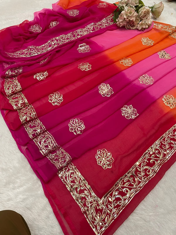 Pure Half Shiffon Fabric