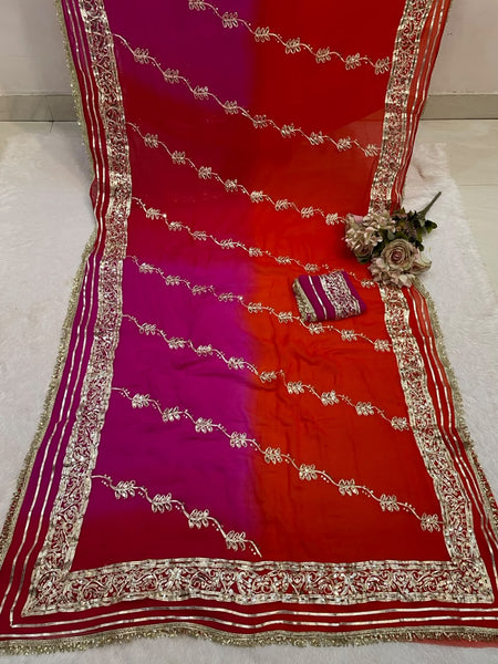 Gotta Sequence Saree
