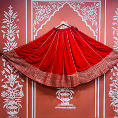 GARBA DANDIYA SKIRTS FOR NAVRATRI WITH UNSTITCHED BLOUSE