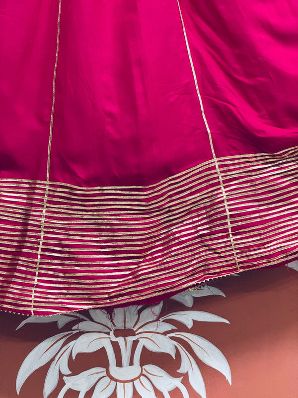 GARBA DANDIYA SKIRTS FOR NAVRATRI WITH UNSTITCHED BLOUSE