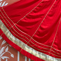 GARBA DANDIYA SKIRTS FOR NAVRATRI WITH UNSTITCHED BLOUSE