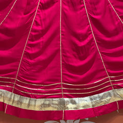 GARBA DANDIYA SKIRTS FOR NAVRATRI WITH UNSTITCHED BLOUSE