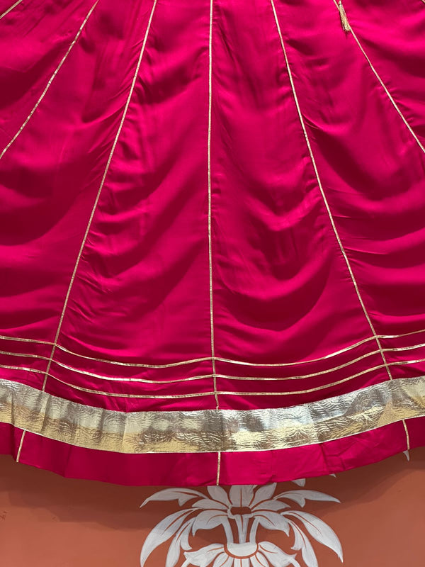 GARBA DANDIYA SKIRTS FOR NAVRATRI WITH UNSTITCHED BLOUSE