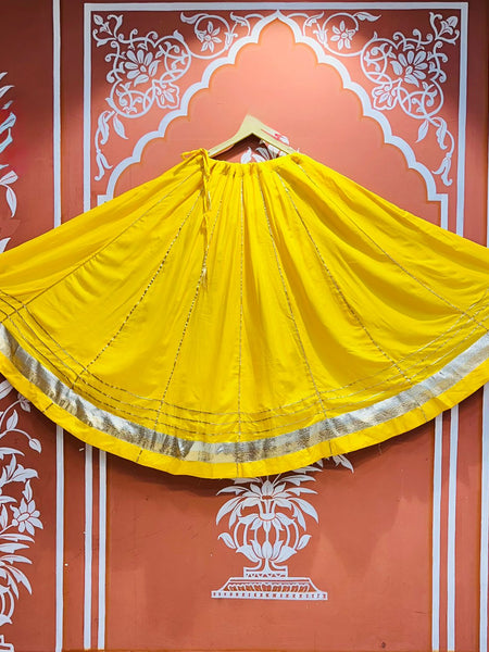GARBA DANDIYA SKIRTS FOR NAVRATRI WITH UNSTITCHED BLOUSE