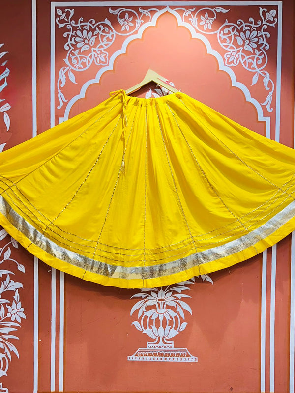 GARBA DANDIYA SKIRTS FOR NAVRATRI WITH UNSTITCHED BLOUSE