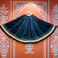 GARBA DANDIYA SKIRTS FOR NAVRATRI WITH UNSTITCHED BLOUSE