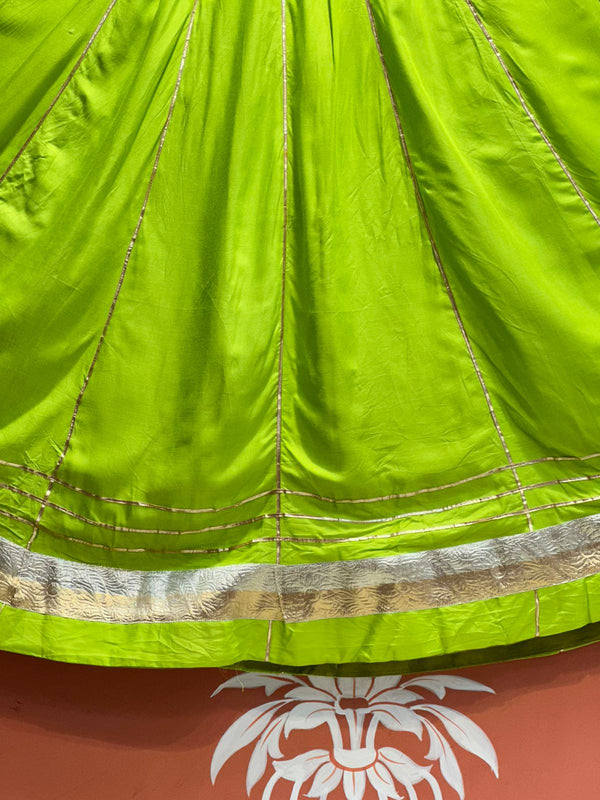 GARBA DANDIYA SKIRTS FOR NAVRATRI WITH UNSTITCHED BLOUSE