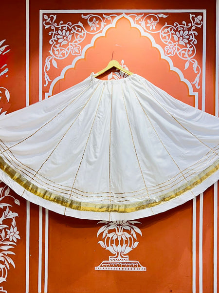 GARBA DANDIYA SKIRTS FOR NAVRATRI WITH UNSTITCHED BLOUSE
