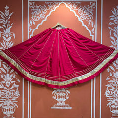 GARBA DANDIYA SKIRTS FOR NAVRATRI WITH UNSTITCHED BLOUSE