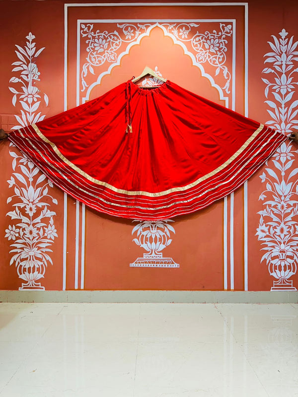 GARBA DANDIYA SKIRTS FOR NAVRATRI WITH UNSTITCHED BLOUSE