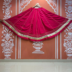 GARBA DANDIYA SKIRTS FOR NAVRATRI WITH UNSTITCHED BLOUSE