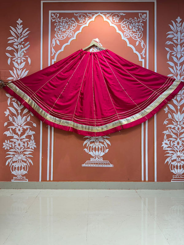 GARBA DANDIYA SKIRTS FOR NAVRATRI WITH UNSTITCHED BLOUSE
