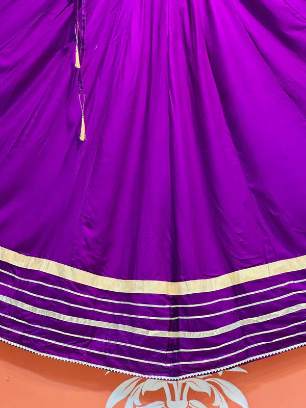 GARBA DANDIYA SKIRTS FOR NAVRATRI WITH UNSTITCHED BLOUSE